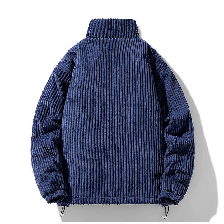 W&W Mode | Gestepptes Cord-Samt-Jacke – Stil & Komfort Für Damen