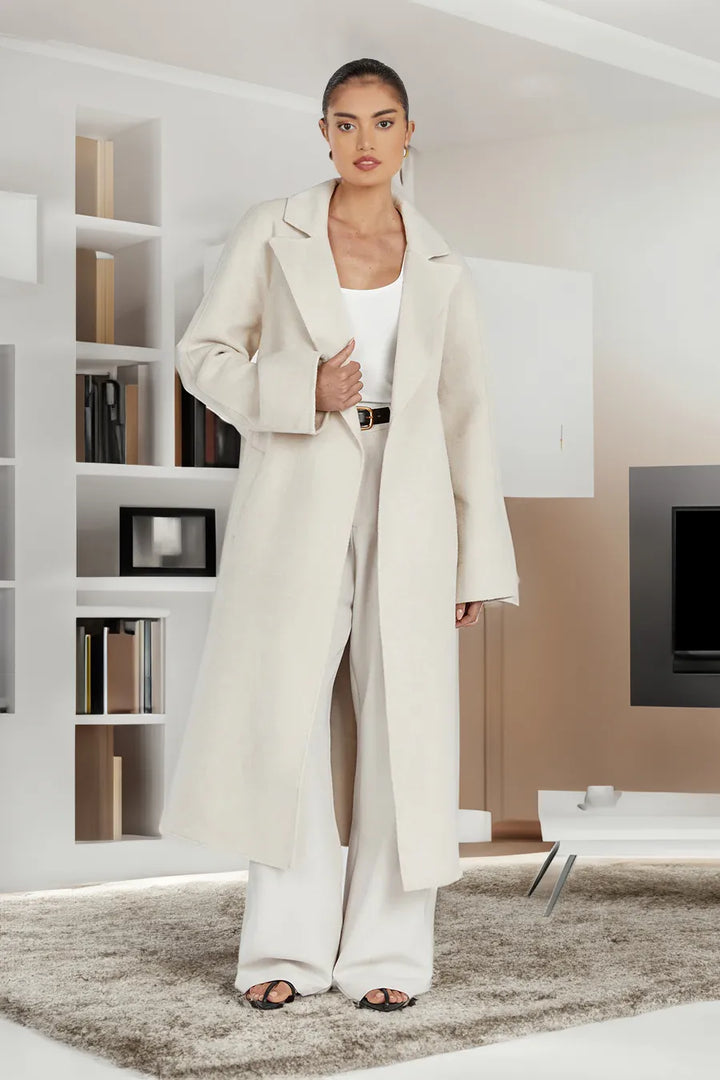 W&W Mode Trenchcoat | Stilvoller langer Damen-Trenchcoat im Oversize-Stil