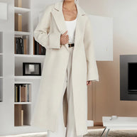 WW Trenchcoat | Stilvoller langer Damen-Trenchcoat im Oversize-Stil