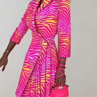 WW - Frühling Herbst Frauen Kleid