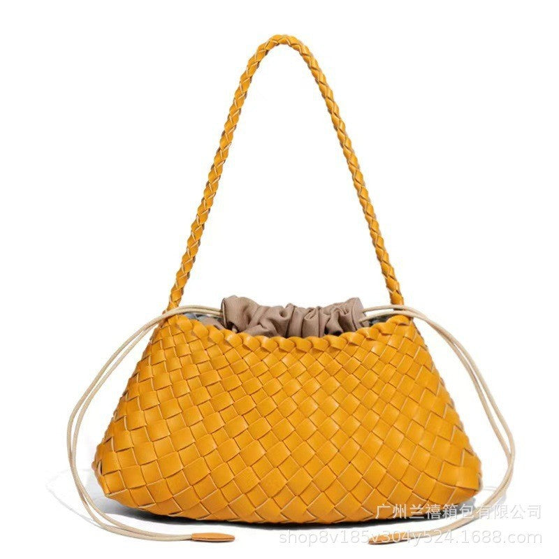 W&W Mode | Schultertasche Mit Geflochtenem Design