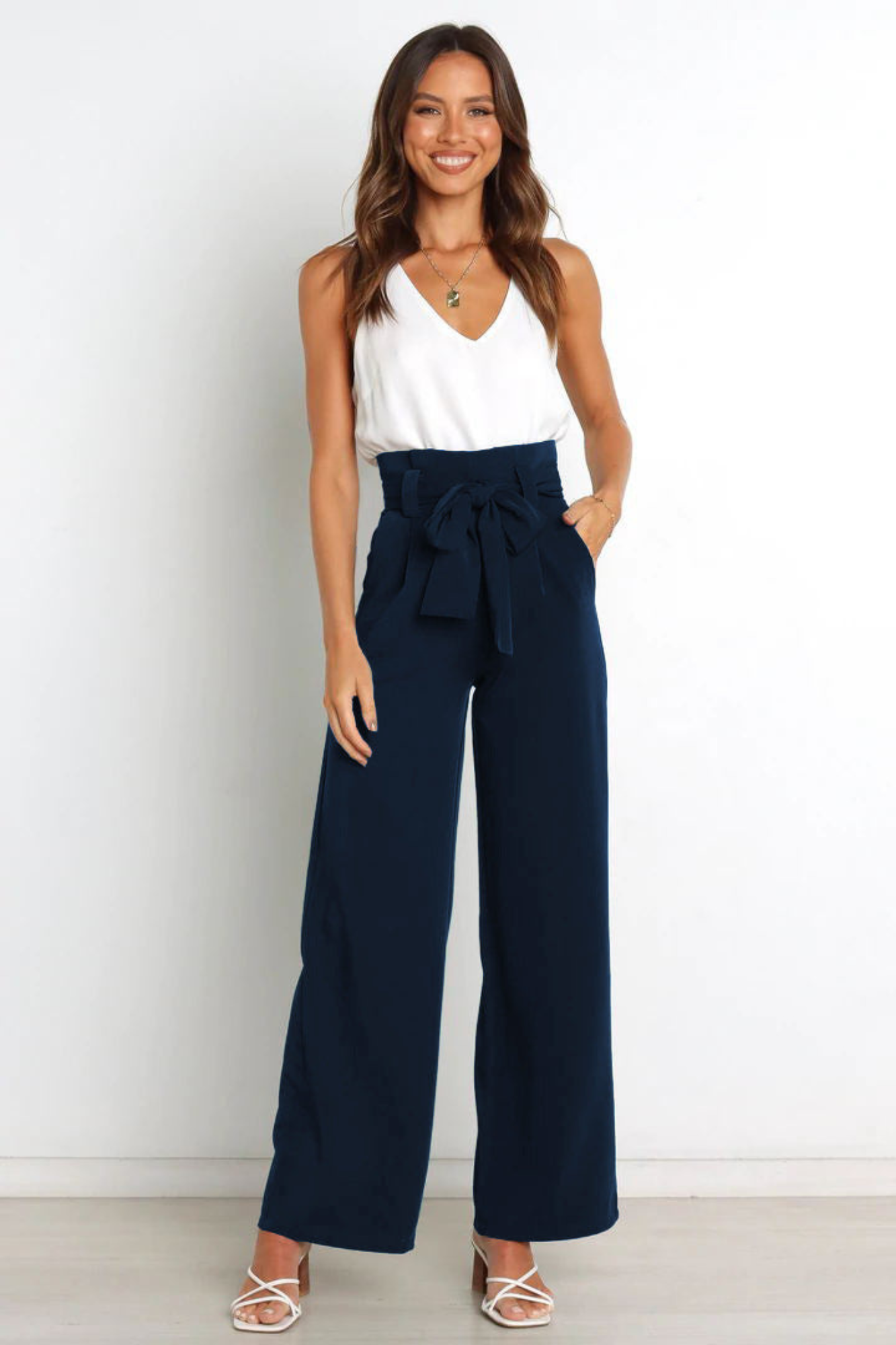 WW | Leinenhose Für Frauen Lang