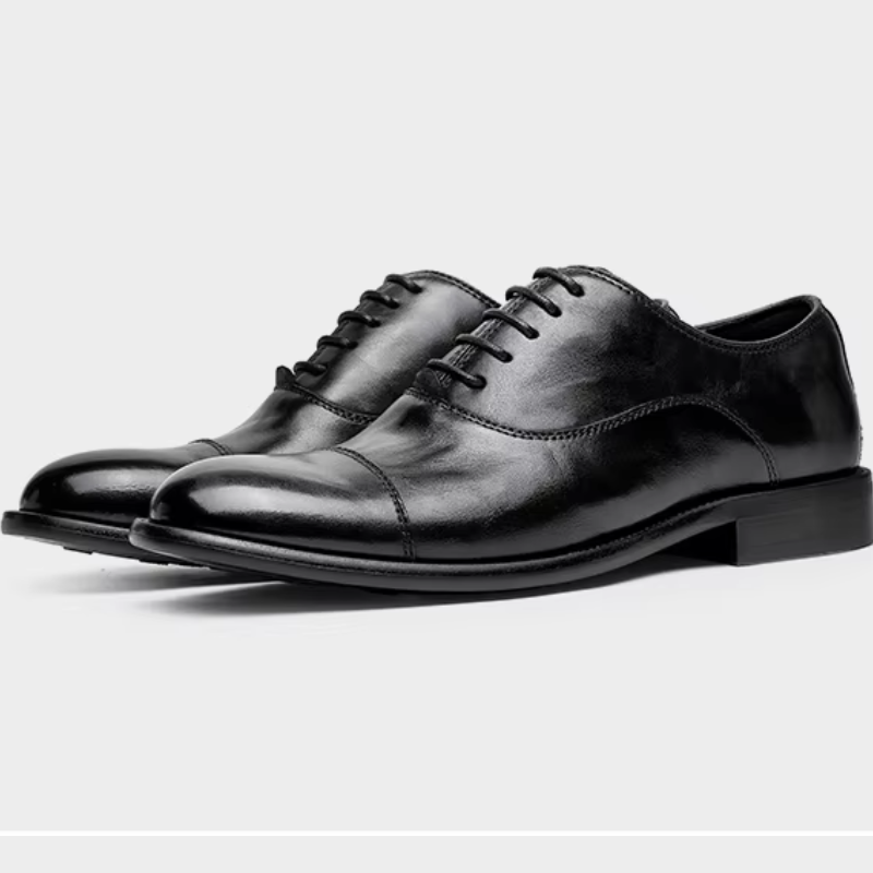W&W Mode | Elegante Leder Herrenschuhe Mit Schnürung Und Klassischem Design