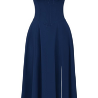 WW | Blumen Kleid für Frauen Midi