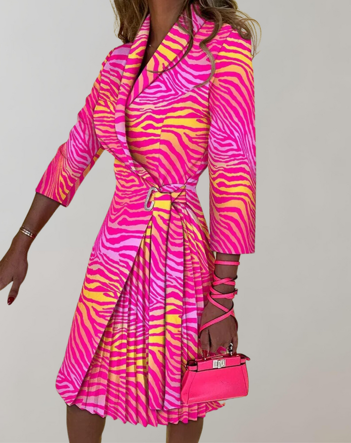 W&W Mode - Frühling Herbst Frauen Kleid