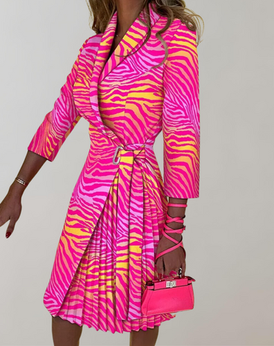 W&W Mode - Frühling Herbst Frauen Kleid
