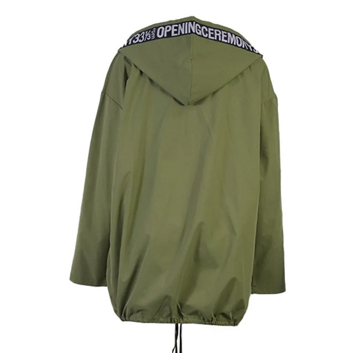 W&W Mode | Lässiger Trenchcoat Damen mit Grafischen Details und Vordertaschen