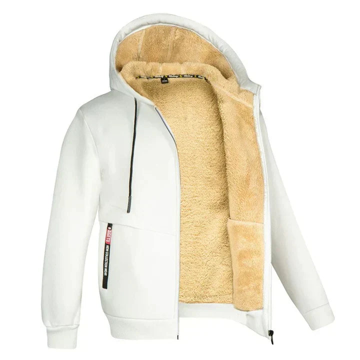 W&W Mode | Fleecegefütterter Zip-Hoodie