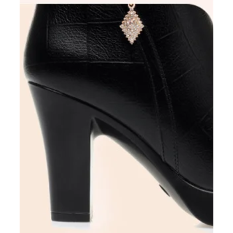 W&W Mode | Elegante Damen Stiefeletten Mit Rutschfester Sohle Und Komfort