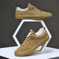 WW | Wildleder Sneakers Mit Textur Sohle