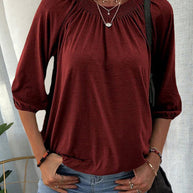 Caro™ - Schicke Bluse mit Bischofsärmeln
