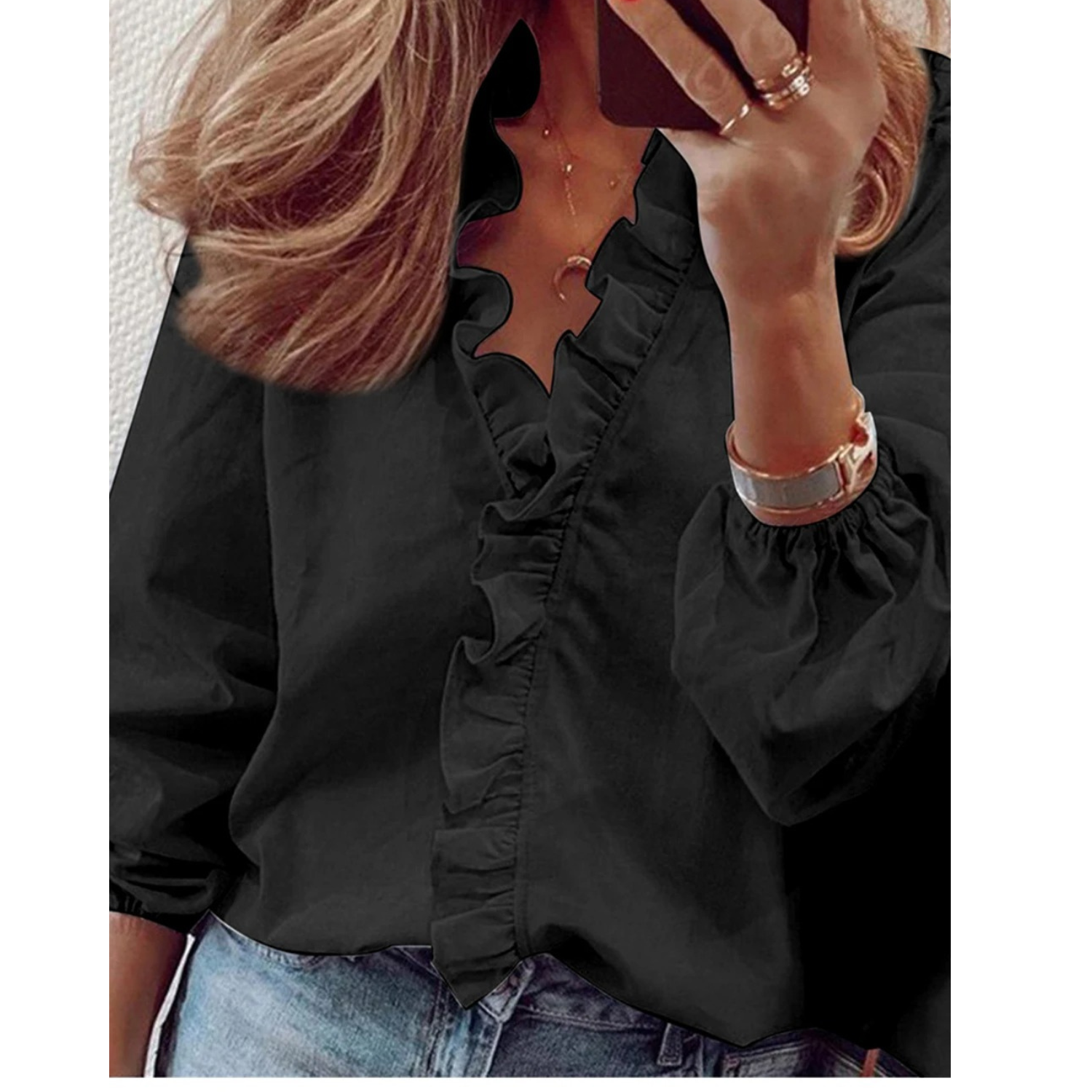 WW | Bluse Aus Chiffon mit Blumen