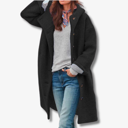 Lange Warmjacke