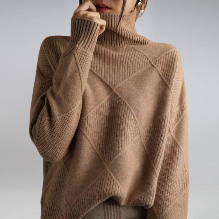 W&W Mode | Kaschmir Rollkragenpullover - Pullover mit luxuriösem Touch und atmungsaktiver Wärme