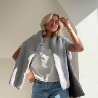 WW | Mohair Mischpullover mit Rundhalsausschnitt