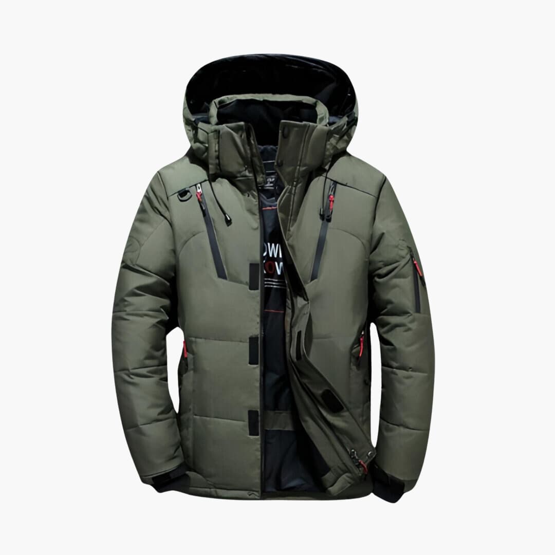 W&W Mode | Herren Daunenjacke für Komfort bei kaltem Wetter
