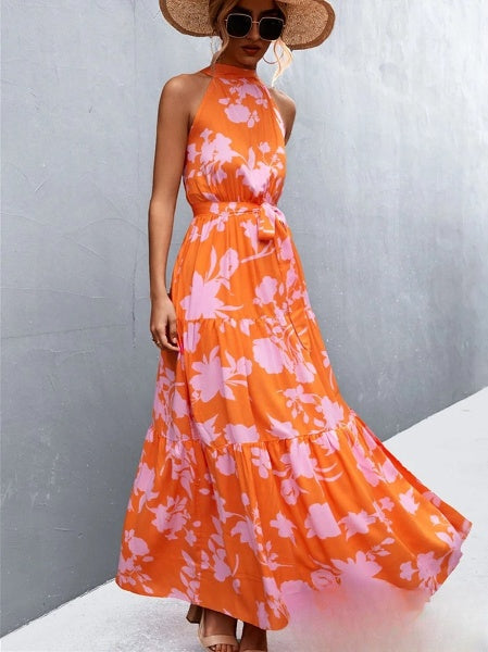 WW | Jumpsuit mit Halsband und Volant Polka-Druck, Bestseller