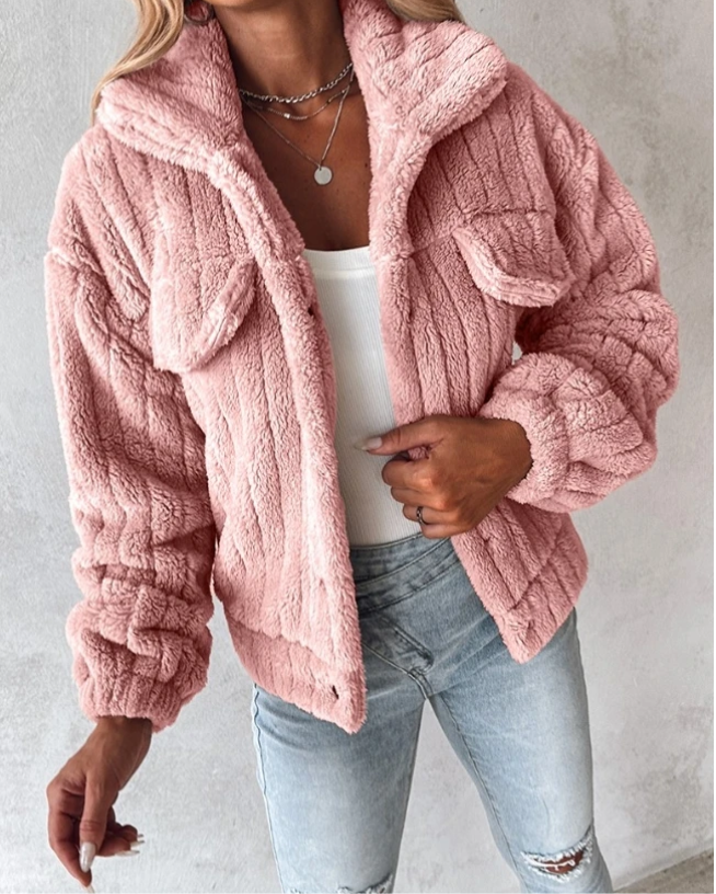 WW | Kuschelige Teddyjacke Für Damen