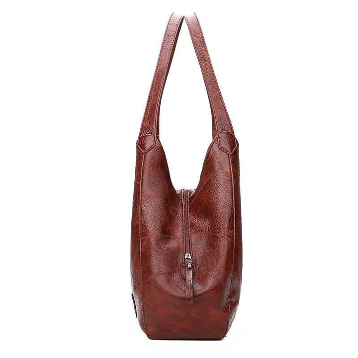 Retro-Ledertasche für Damen