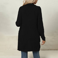 WW | Lässiger Einfarbiger Cardigan