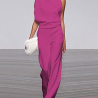WW | Premium Ein Schulter Jumpsuit