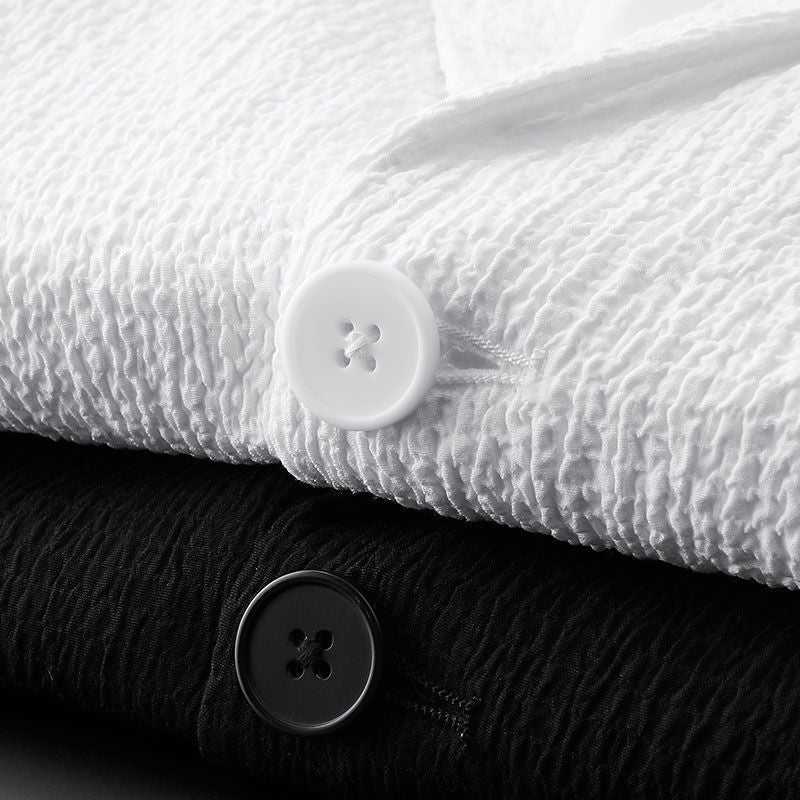 W&W Mode | Herren Kordelzug Smart Lässig Anzug