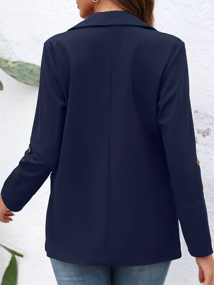 W&W Mode | Casual Blazer mit Offener Vorderseite für Damen | Stilvoll und Bequem