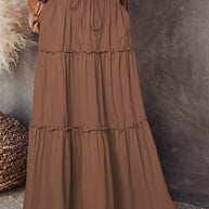 WW | Hoch-taillierter Rock im Boho-Stil