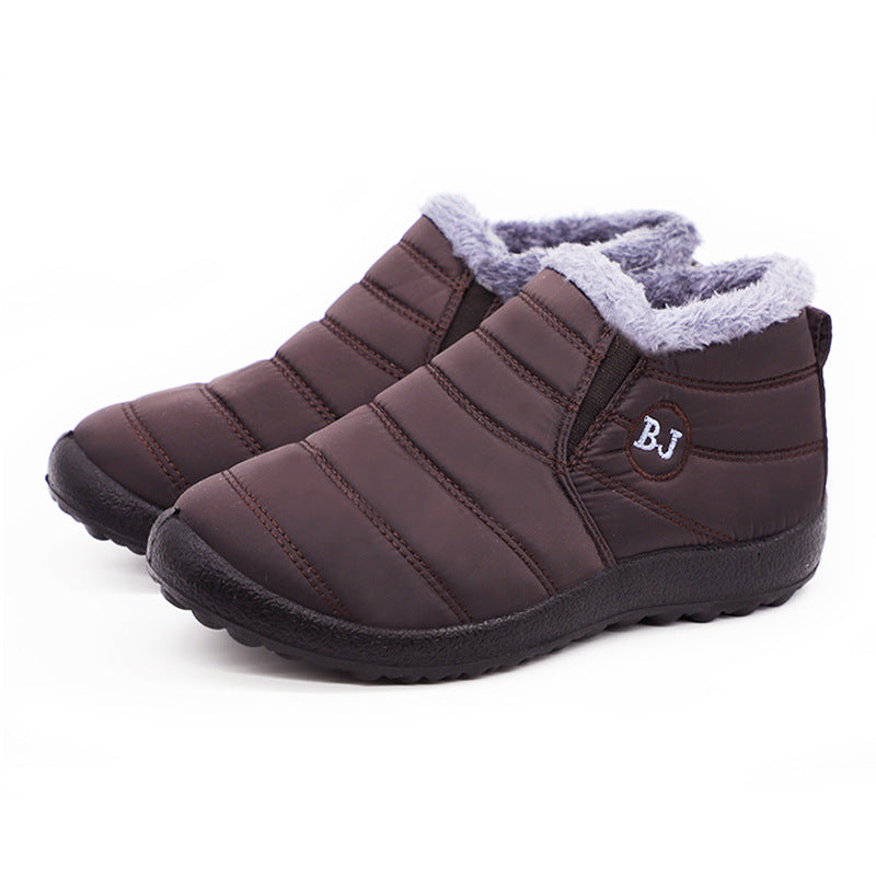 Damen bequem gefütterte Winterstiefel WW