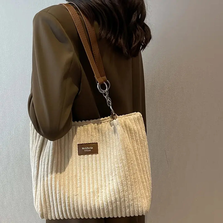 W&W Mode | Samtcord Baumwolltasche