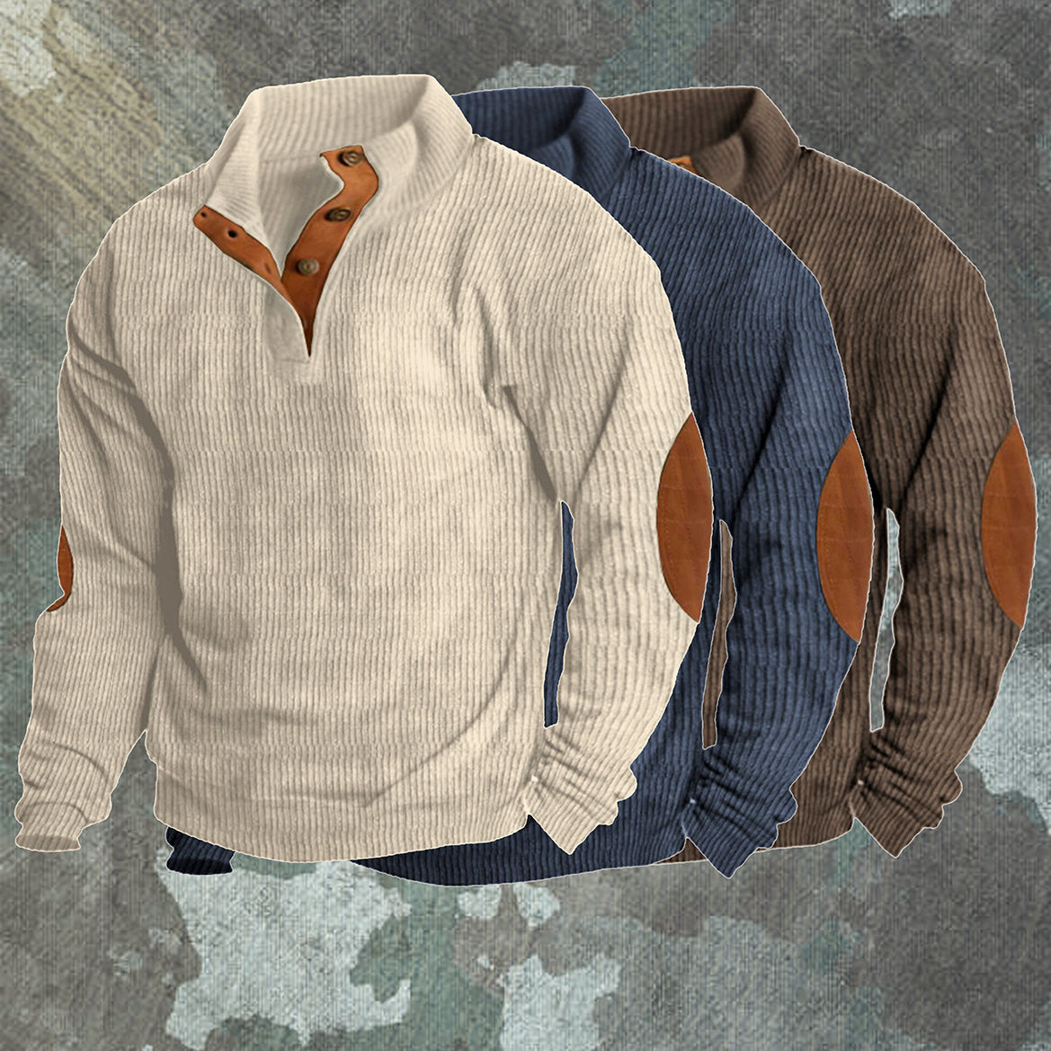 WW | Rutschfeste Outdoor-Sweater Für Männer