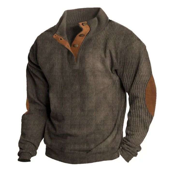 W&W Mode | Geknöpfter Pullover Für Männer