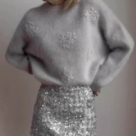 WW | Bestickte Blumenpullover