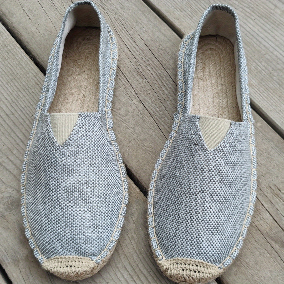 W&W Mode | Herren Espadrilles Loafers Für Lässigen Komfort