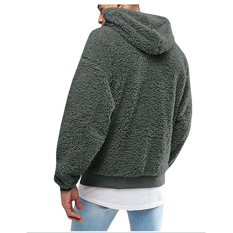 WW | Warmer Flauscher Teddy Kapuzenpulli Für Männer