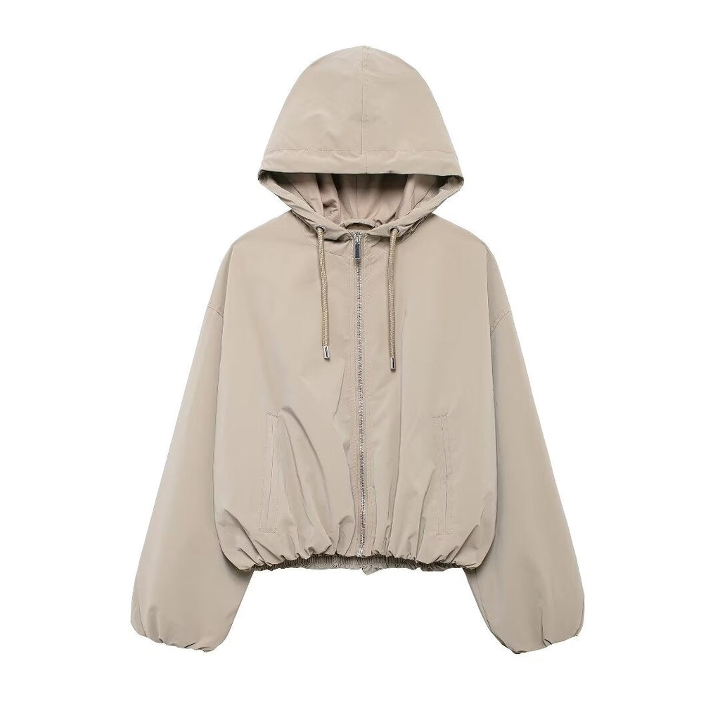 WW | Damen Kapuzenpulli Strickjacke Oberbekleidung