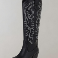 WW | Bestickte Kniehohe Westernstiefel