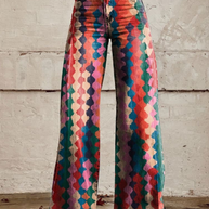 WW | Bequeme Vintage-Hose Mit Weitem Bein