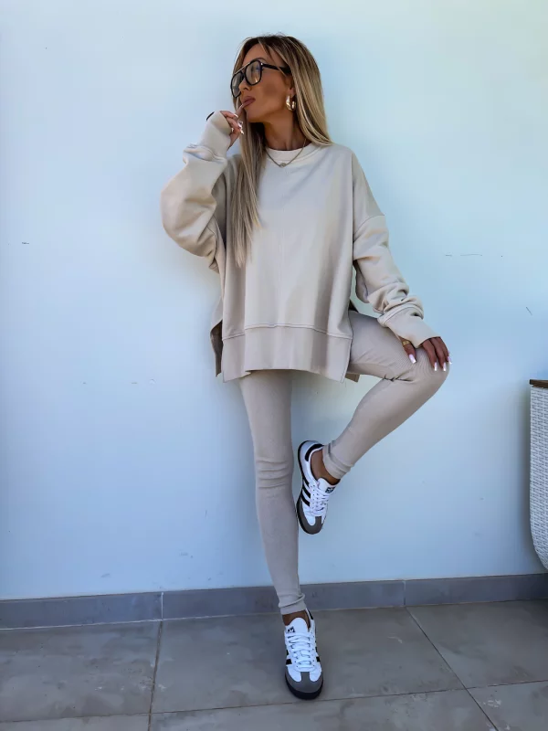 W&W Mode - Lässig Und Komfortabel Übergroßes Sweatshirt