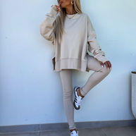 WW - Lässig Und Komfortabel Übergroßes Sweatshirt