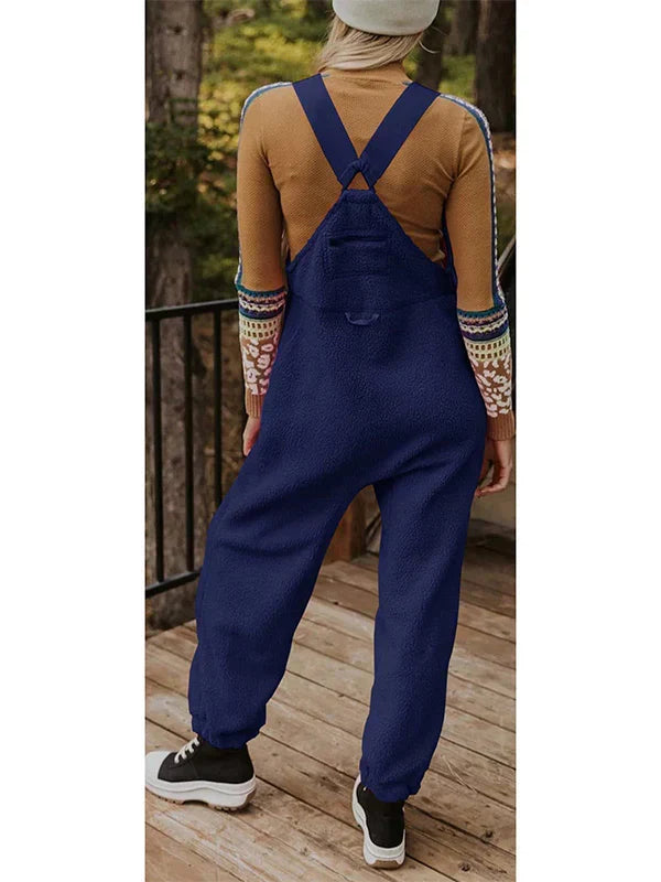 W&W Mode | Thermo-Overall aus Fleece mit Reißverschlusstaschen für Frauen