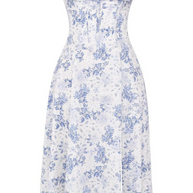 WW | Blumen Kleid für Frauen Midi