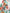 WW | Dreiteiliges Bikini-Set mit Blumen