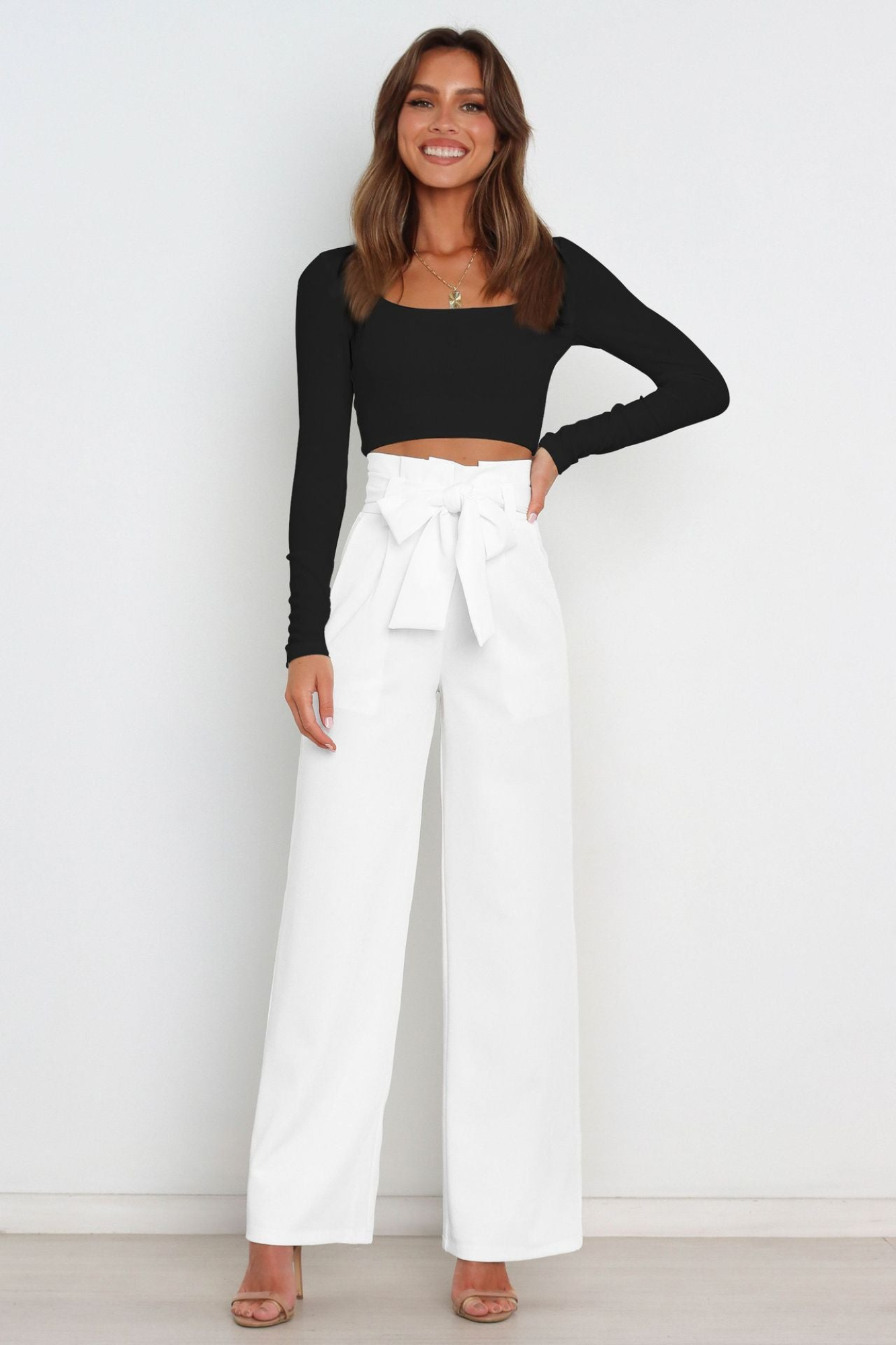 WW | Leinenhose Für Frauen Lang