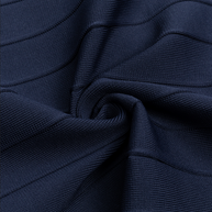 Midikleid mit Umschlagbund | Blau