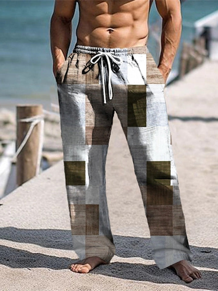 W&W Mode | Baumwoll Leinen Hose Für Herren