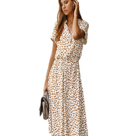 WW | Hemdkleid Für Damen Midi