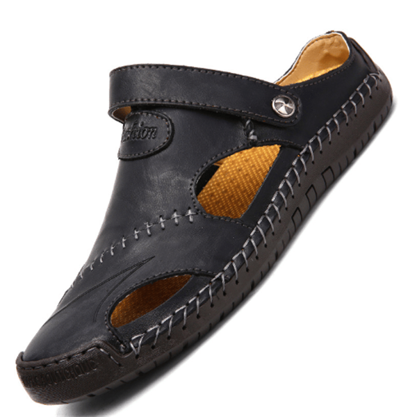 W&W Mode | Orthopädische Ledersandalen