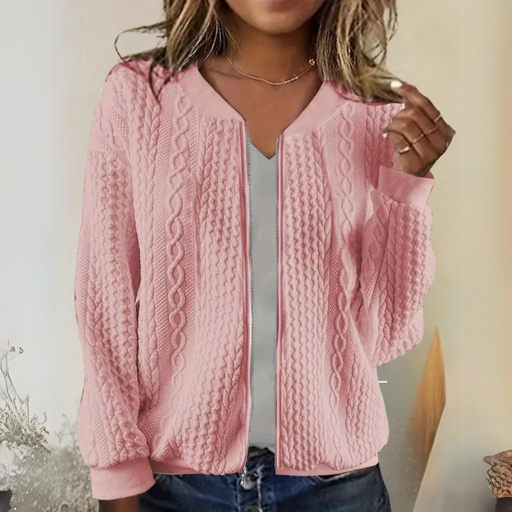 W&W Mode | Bequeme Zipperjacke Für Damen