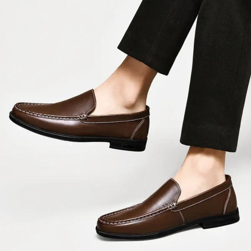 W&W Mode | Leder Loafer Zum Hineinschlüpfen